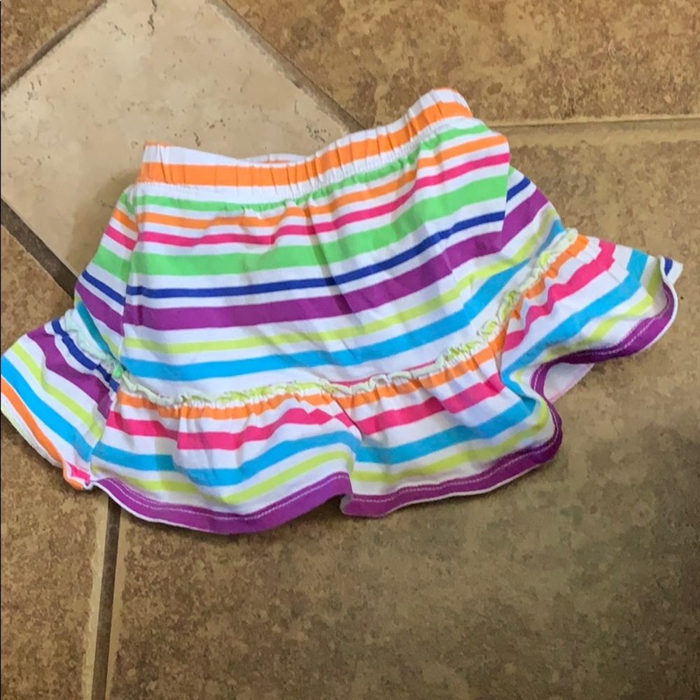 Striped Swim Skirt! 6-9 Mths!